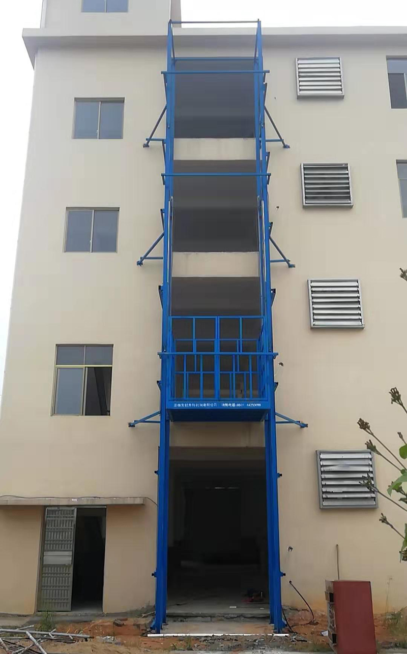 兴安室外导轨式升降平台